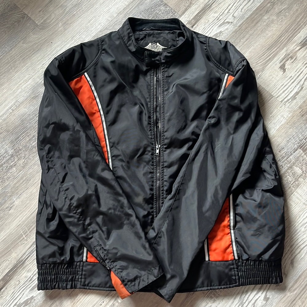 Biker design water resistant riding jacket